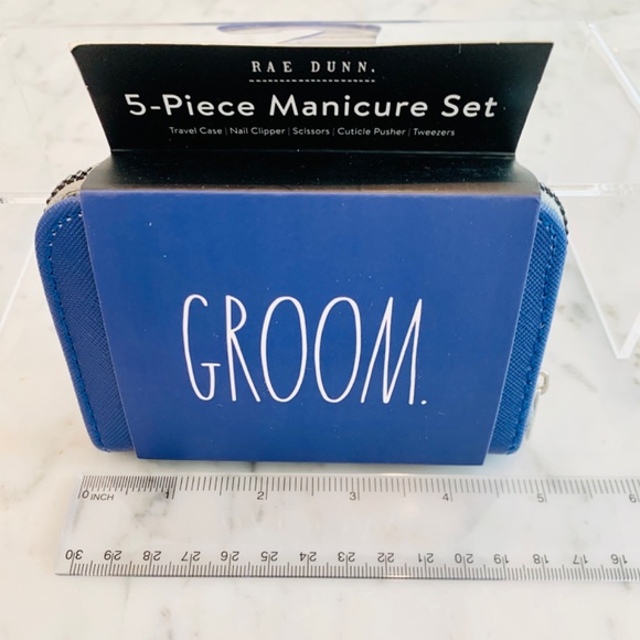 Rae Dunn GROOM 5 Piece Manicure Set - Picture 4 of 4